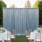 Dusty Blue 12FT Velvet Drape - Outdoor