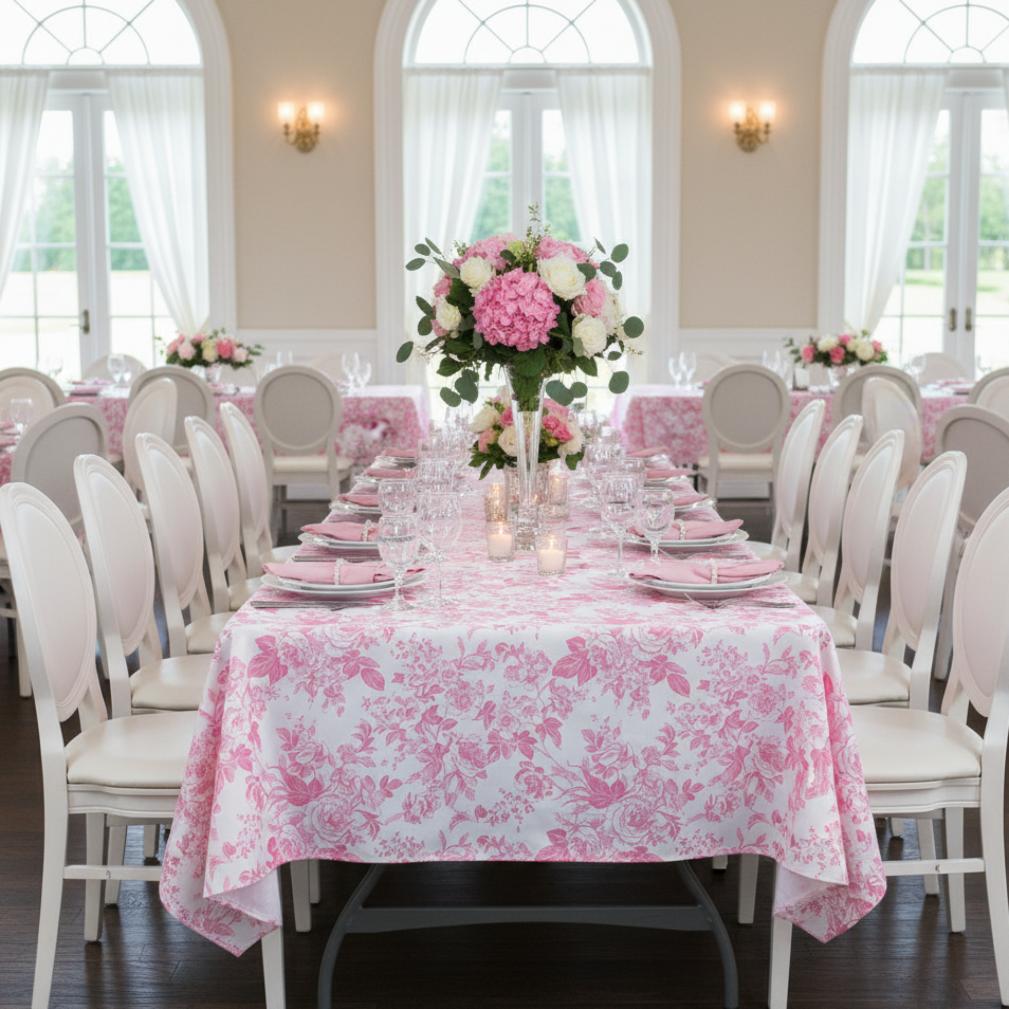 Elegant Event Hall Angled