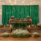 Enchanted Forest Party with Emerald Green Backdrop