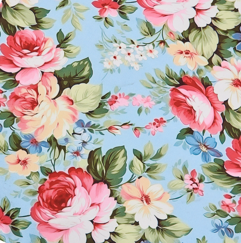 English Garden Floral Table Runner - CV Linens