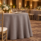 Evening gala tablecloth scene