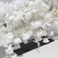 Floral 3D Backdrop for Crescent Moon Stand - White