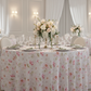 Floral Haze 108" Round Tablecloth Mockup
