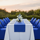 Folding Spandex Chair Cover - Royal Blue.