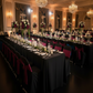 Formal Event Reception - Polyester Banquet Chair Cover Black