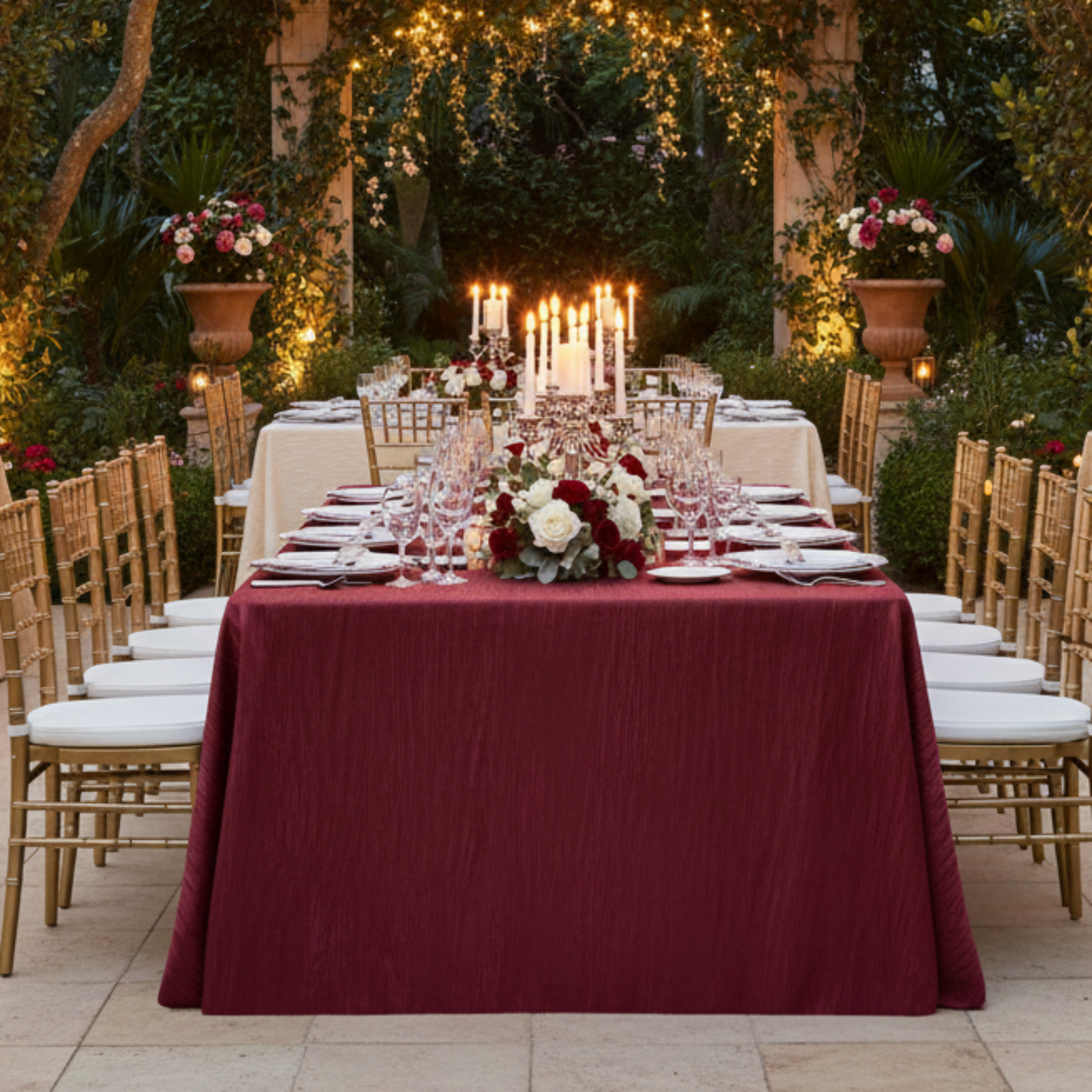 Formal Outdoor Garden Event