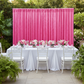 Full Fuchsia Velvet Wall Outdoor Terrace