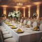 Fundraiser Gala - Canary Yellow 20x20 Velvet Linen Napkin
