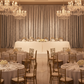 Gala Banquet Hall Silver 14FT Velvet Drape Backdrop