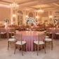Gala Event Lifestyle Pink 132 Round Glitz Sequins Tablecloth