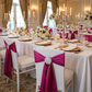 Gala Fuchsia Chair Sash Pin