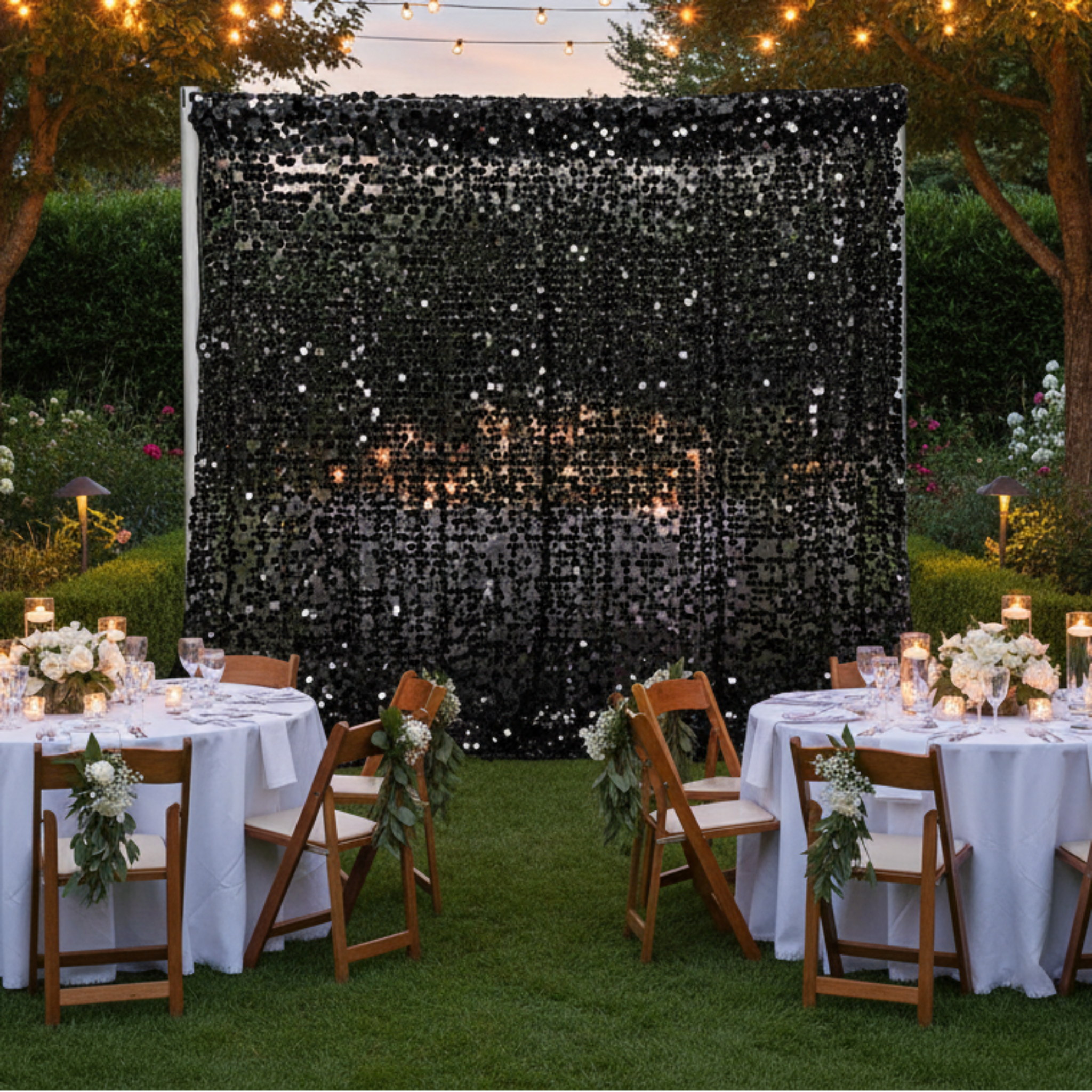 Garden Anniversary Backdrop