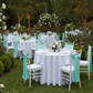 Garden Event - Light Turquoise Chair Sashes