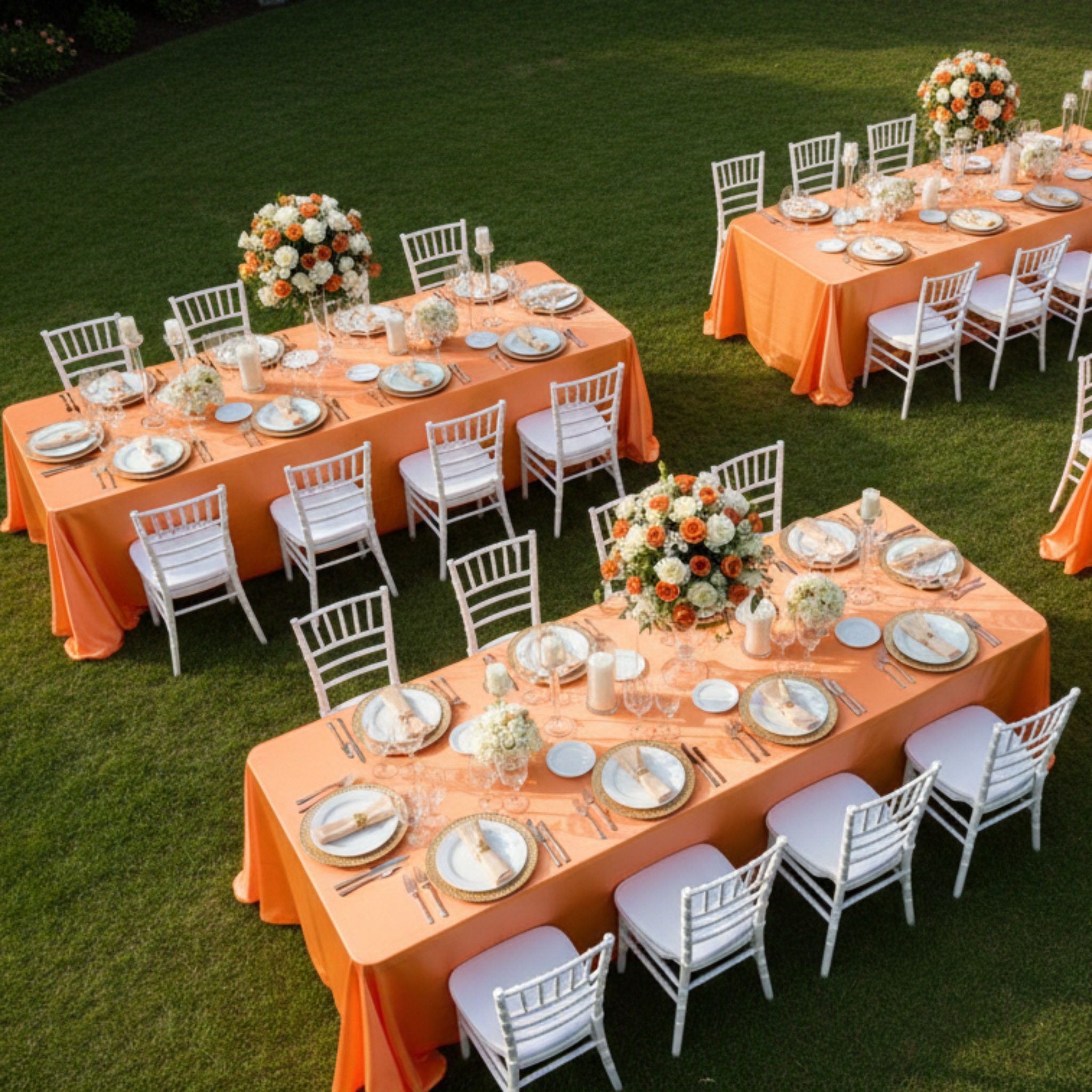 Garden Party with Detailed Displays
