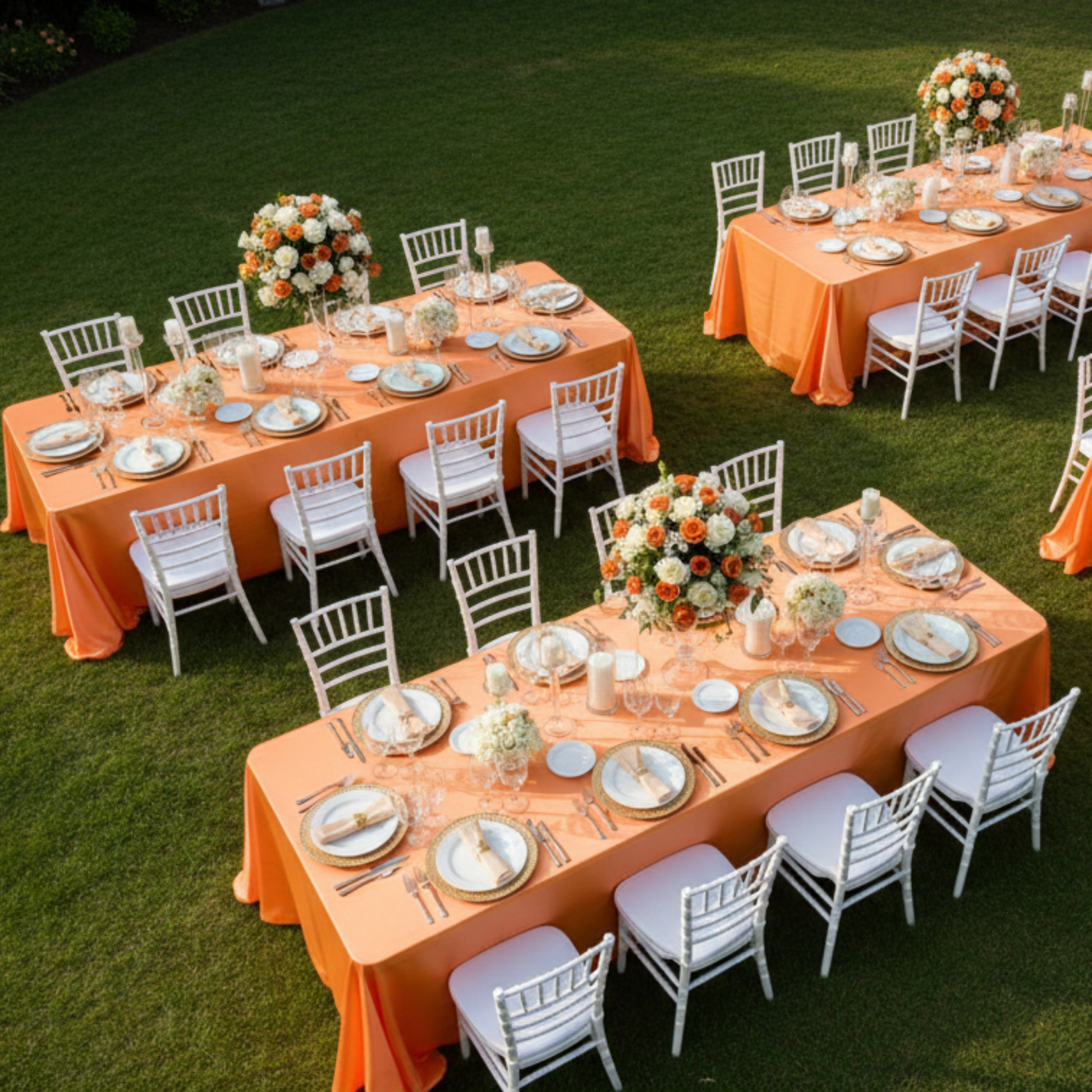 Garden Party with Detailed Displays