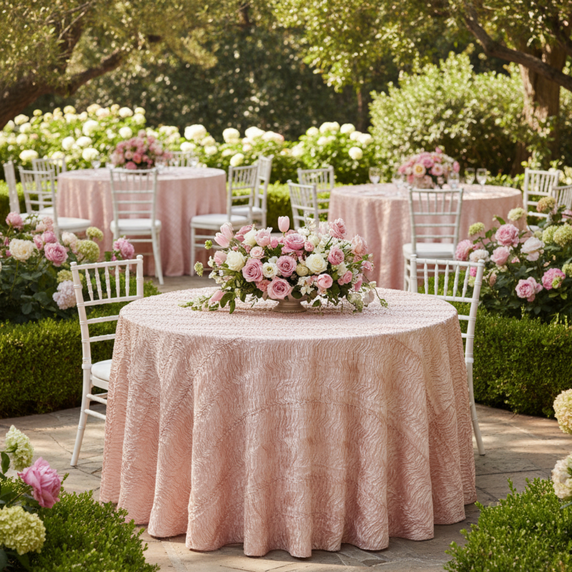 Garden Terrace - Blush Pink