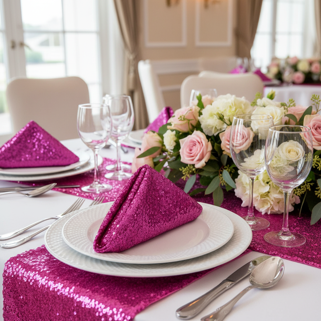 Glitz Sequin Napkin 20