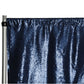 Glitz Sequin 10ft H x 52" W Drape/Backdrop panel - Navy Blue (New Tone)