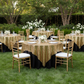 Gold Glitz Sequin Overlay 90x90 – Outdoor