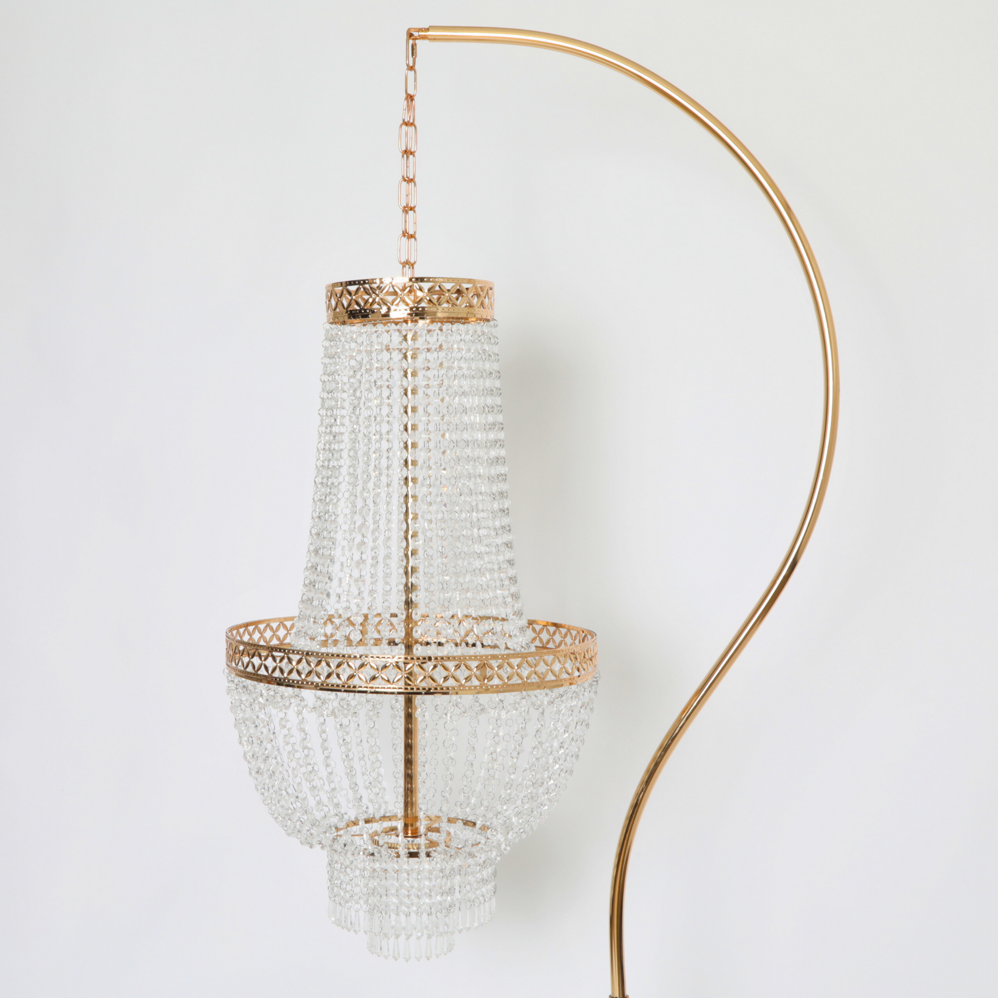 Hanging Chandelier with Stand