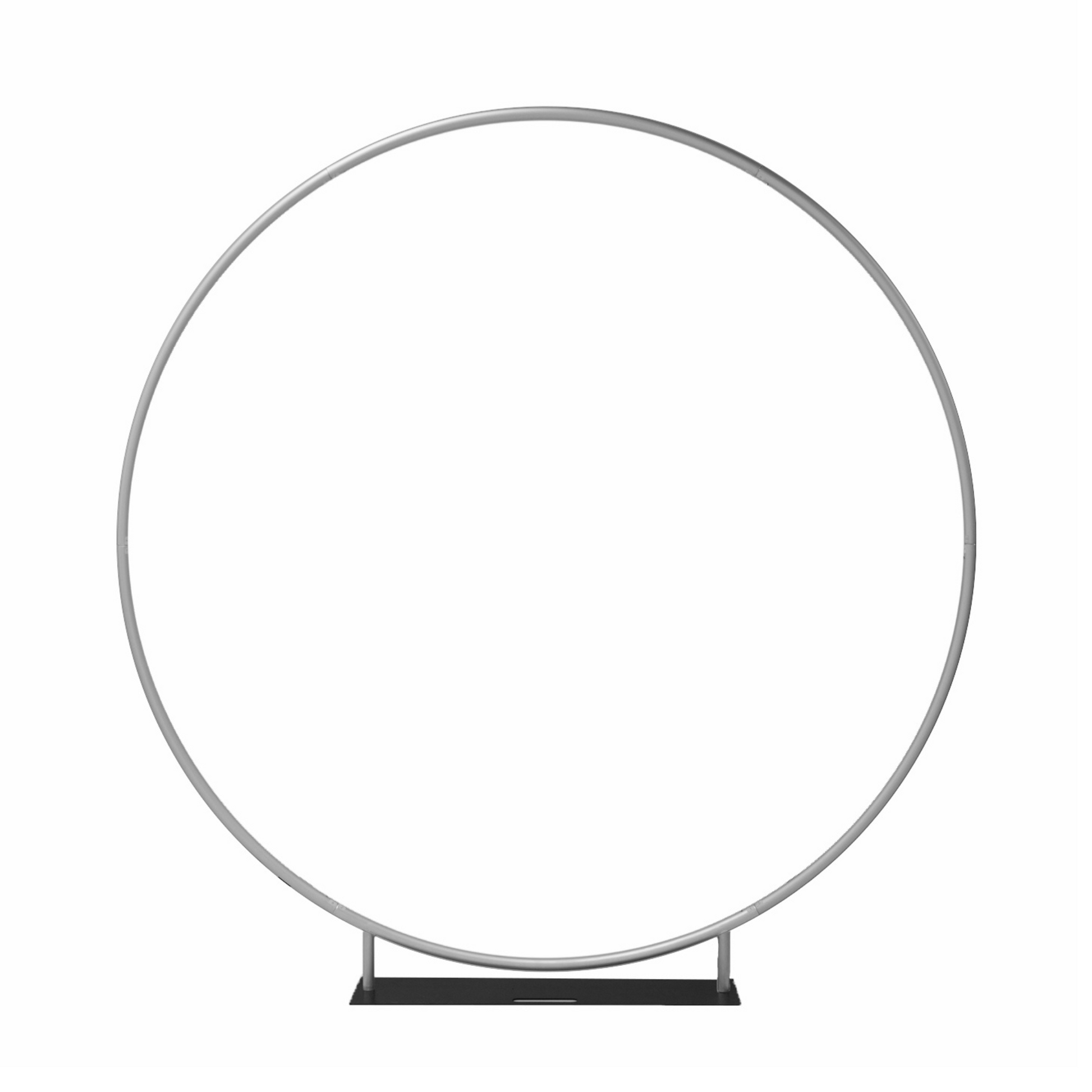 CV Linens Heavy Duty 7ft Round Arch Backdrop Stand