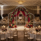 Holiday Party Silver Heavy Duty Chiara Arch Frame Stands