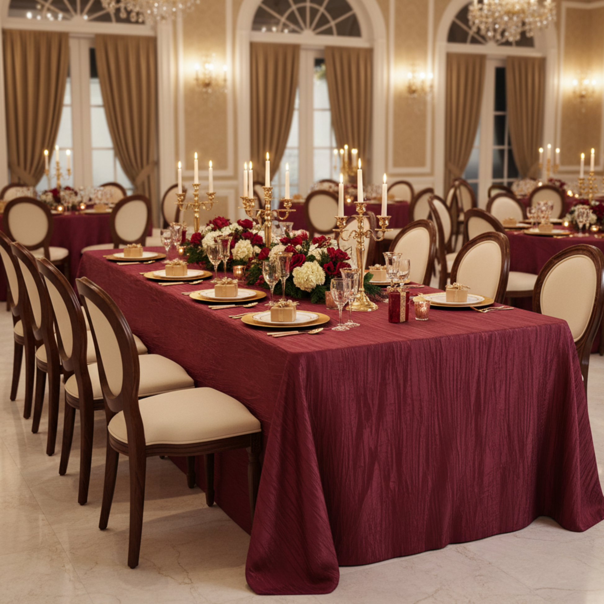 Holiday Party Indoor Banquet