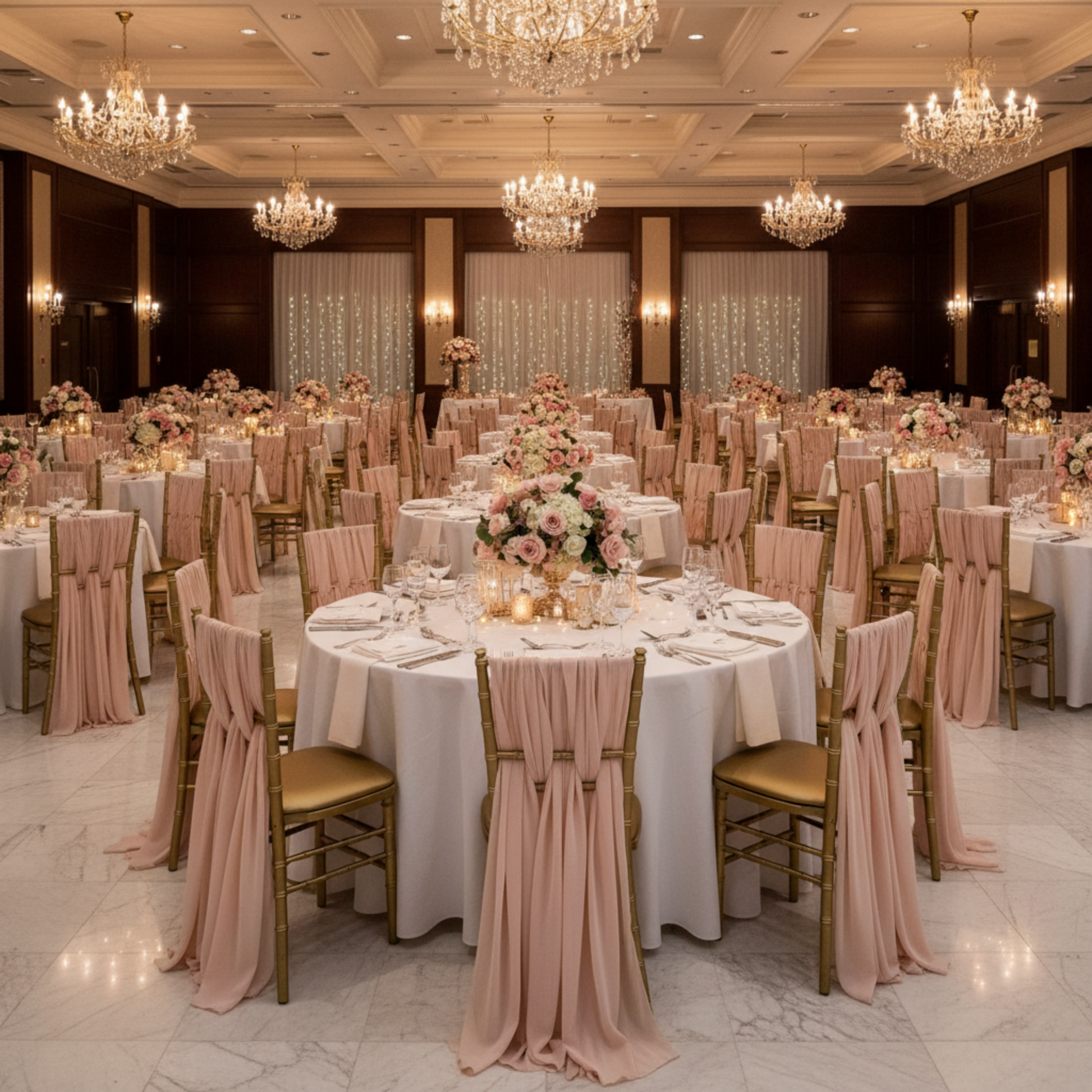Indoor Ballroom Sash Slip