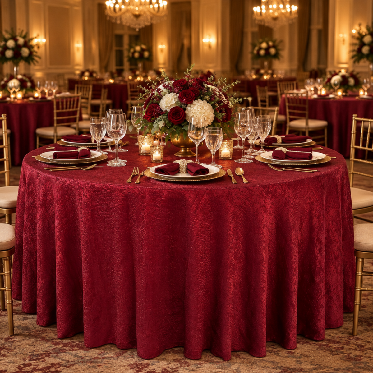 Indoor ballroom event
