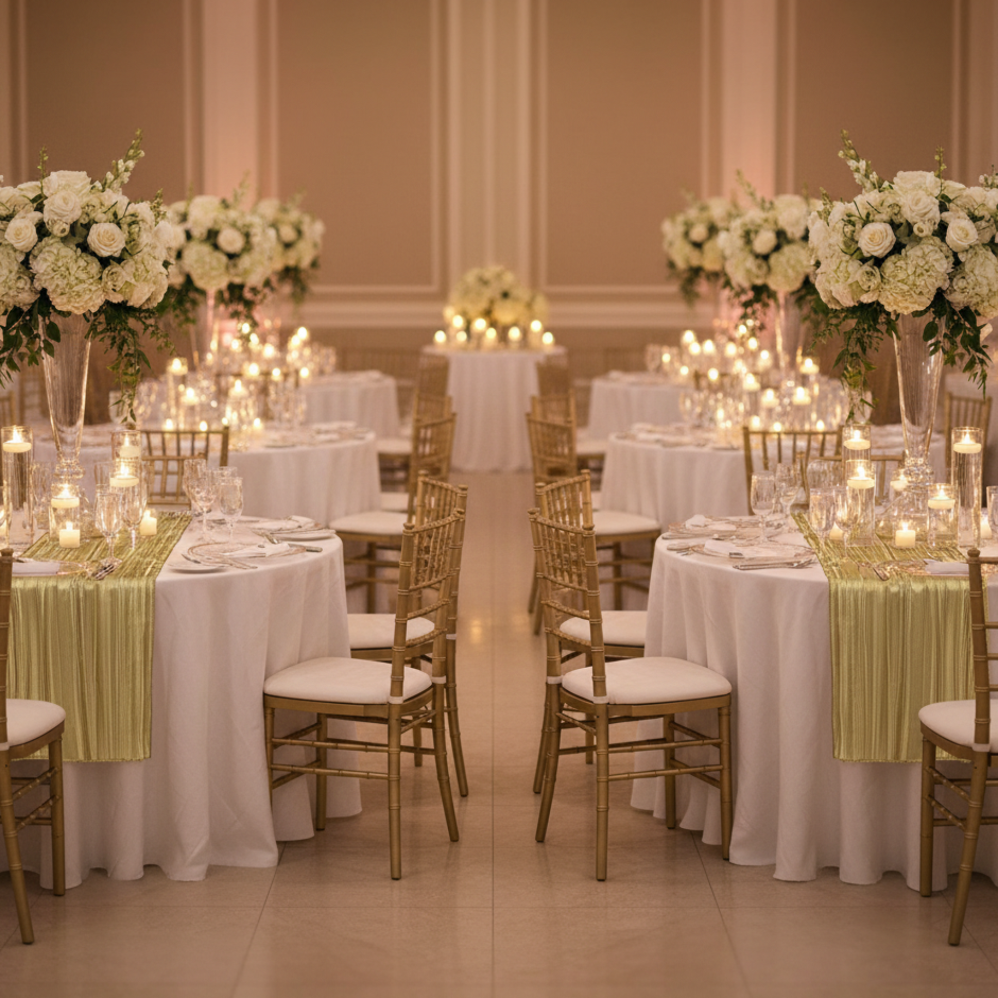 Indoor Ballroom Crinkle Runner
