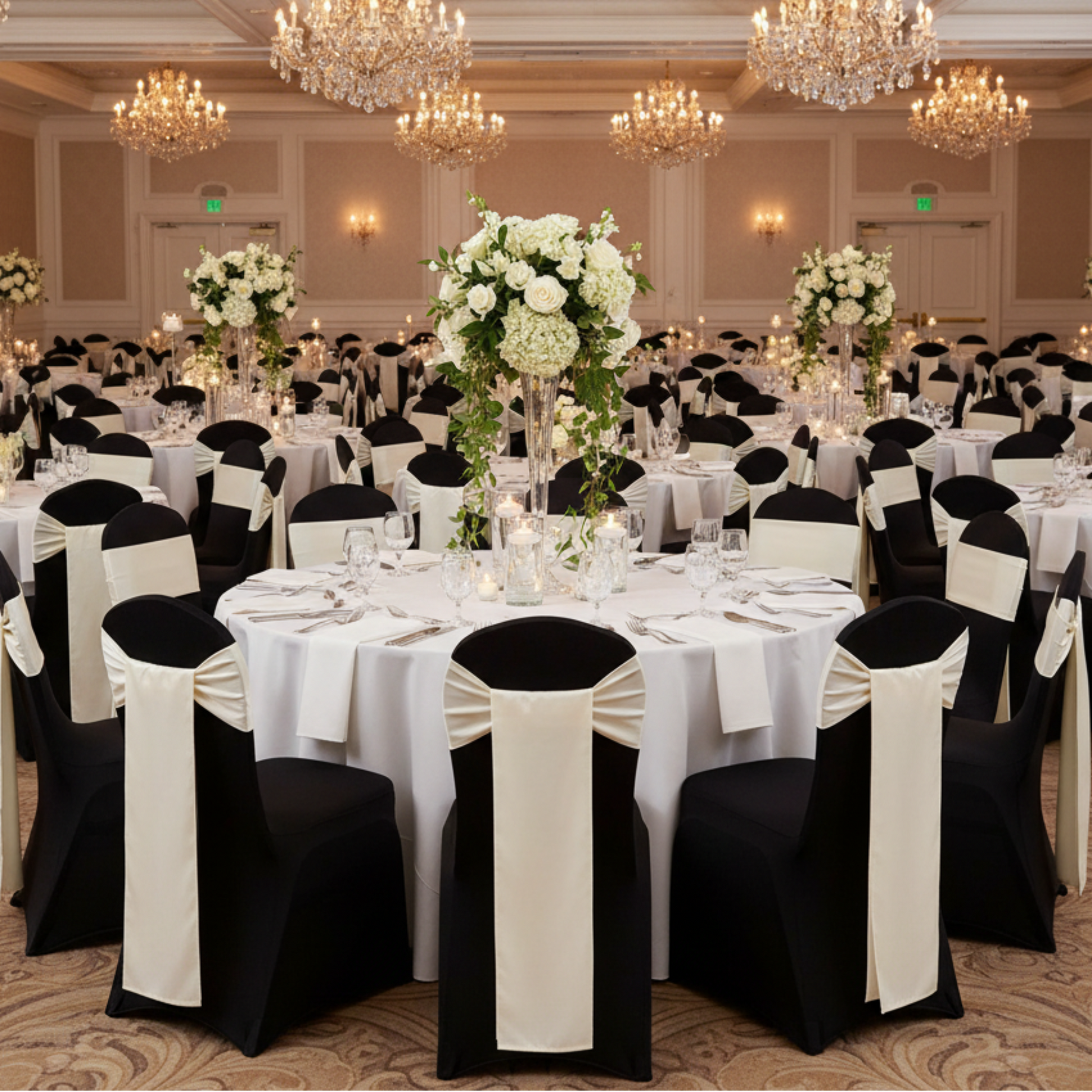 Indoor Ballroom Reception