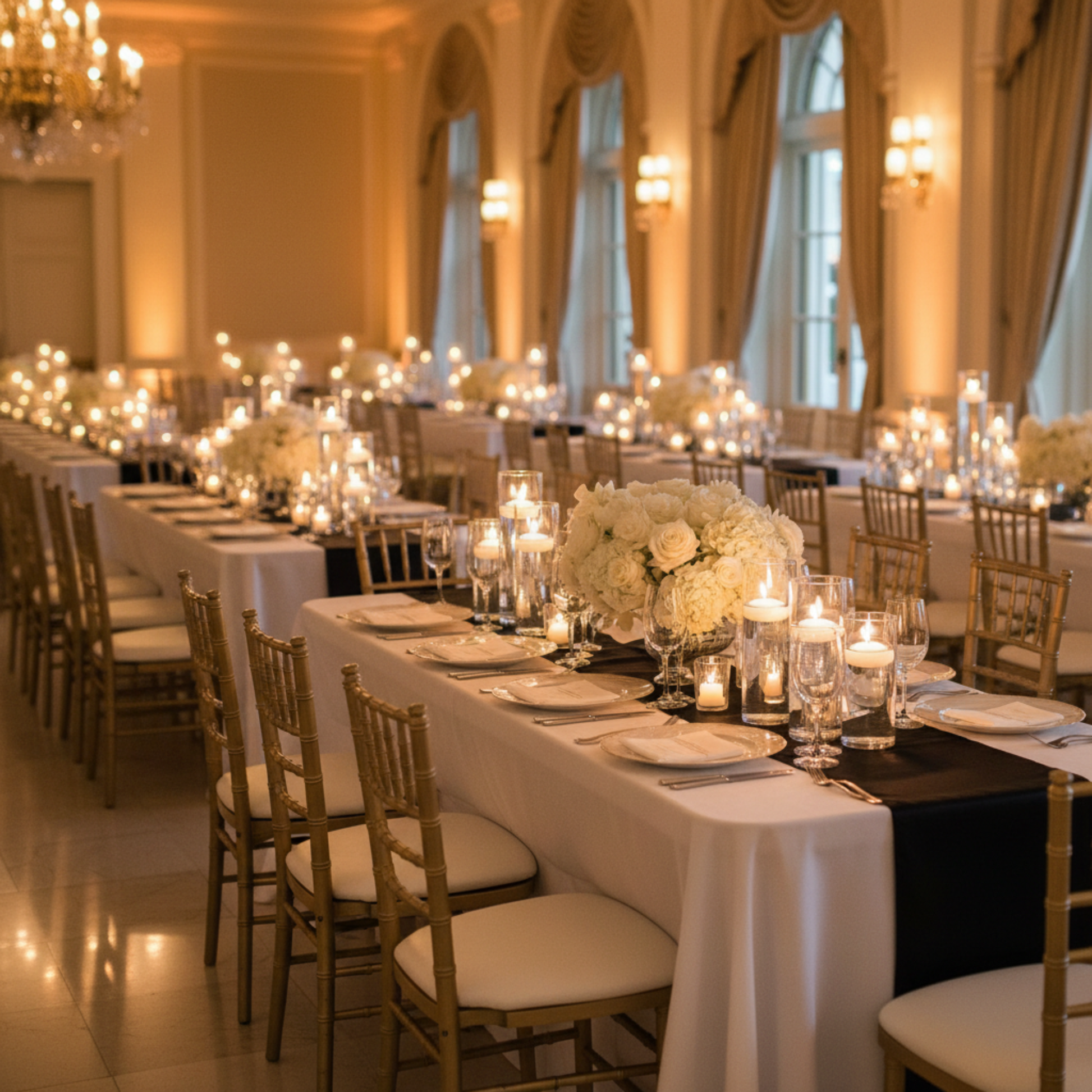 Indoor Ballroom Wedding