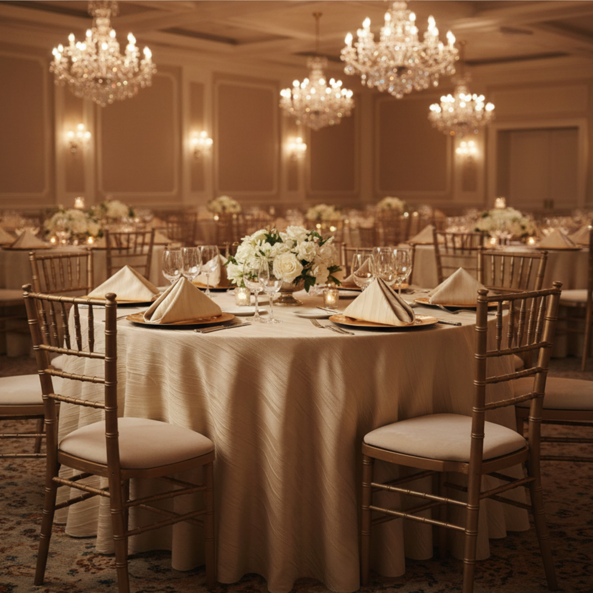 Indoor Ballroom Wedding