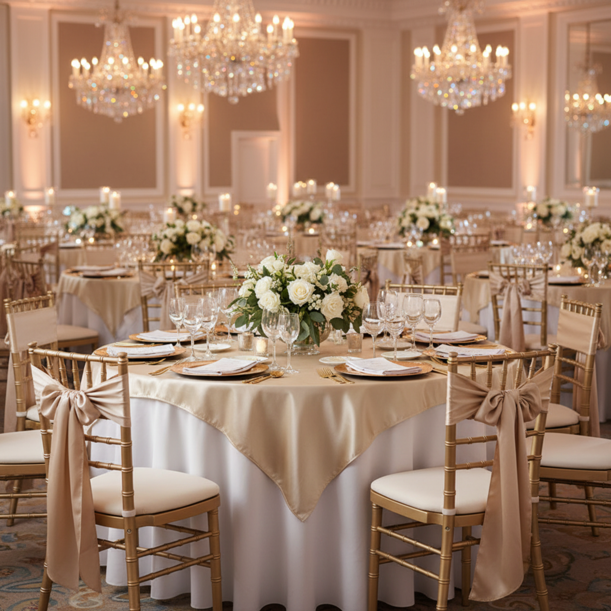 Indoor Ballroom Wedding