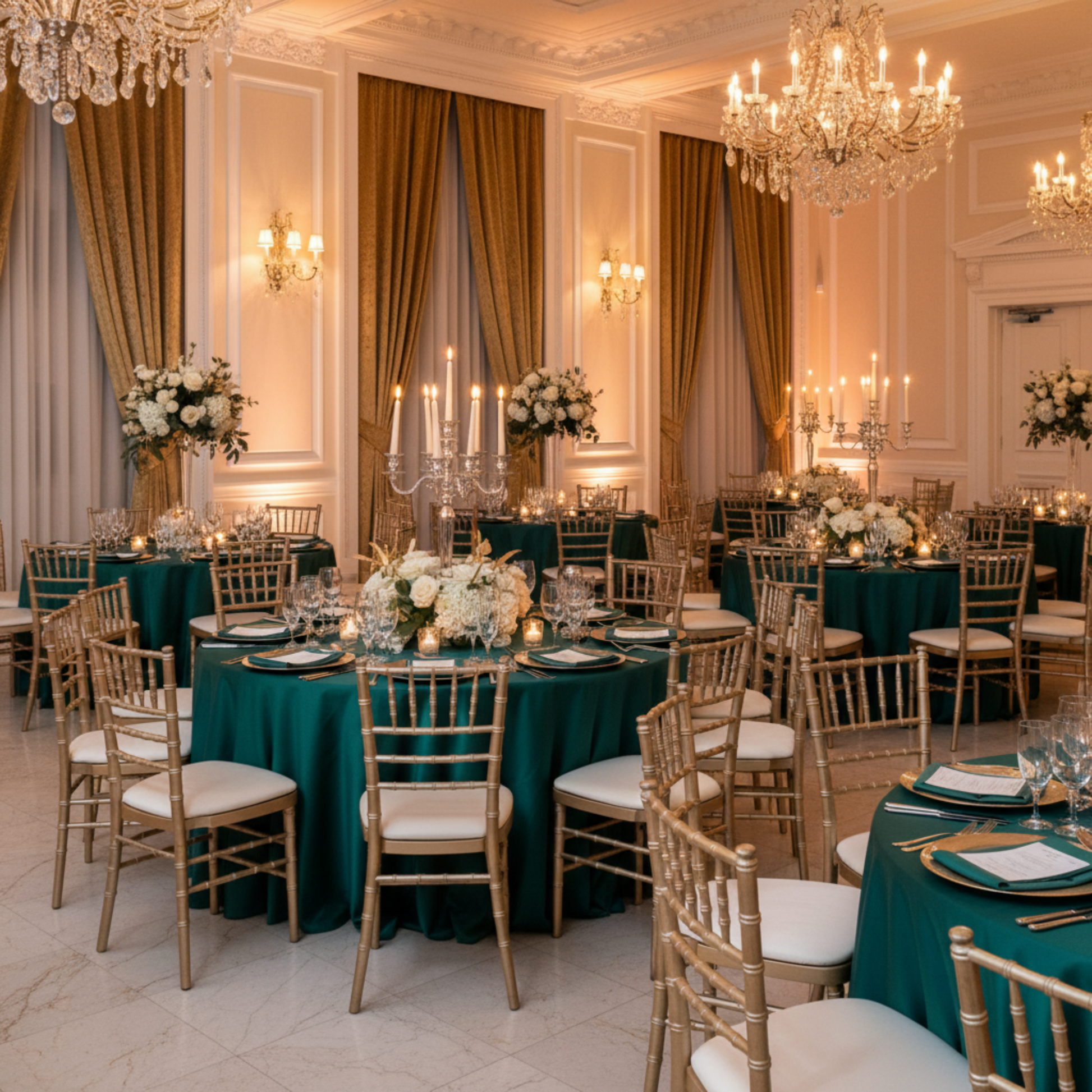 Indoor Ballroom Wedding