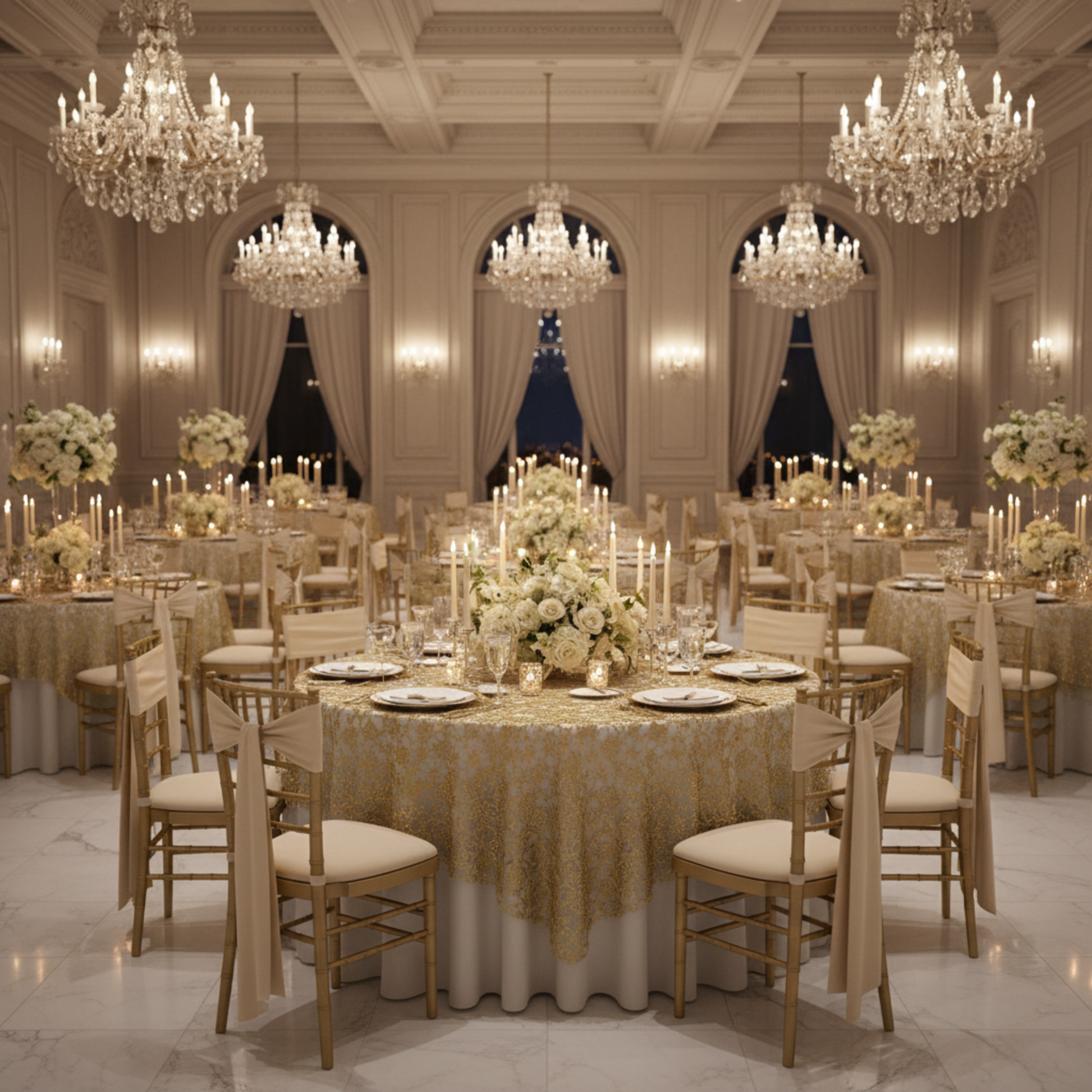 Indoor Ballroom Wedding