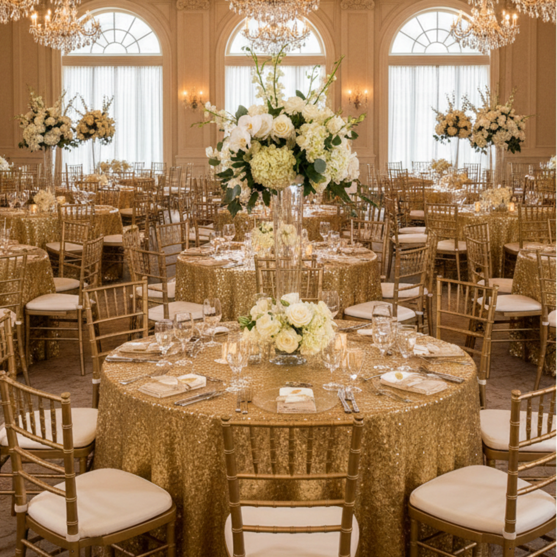 Indoor Ballroom Wedding