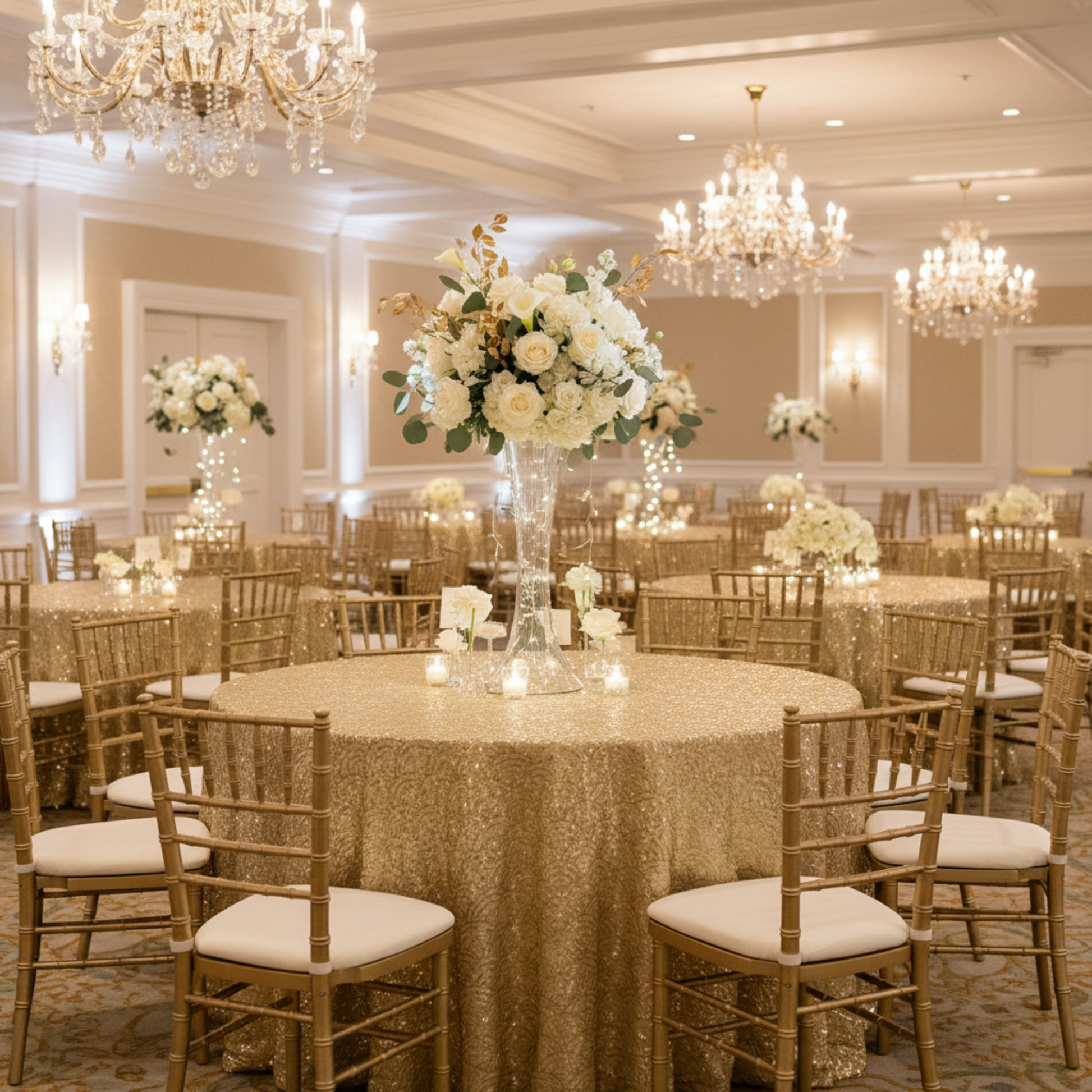 Indoor Ballroom Wedding