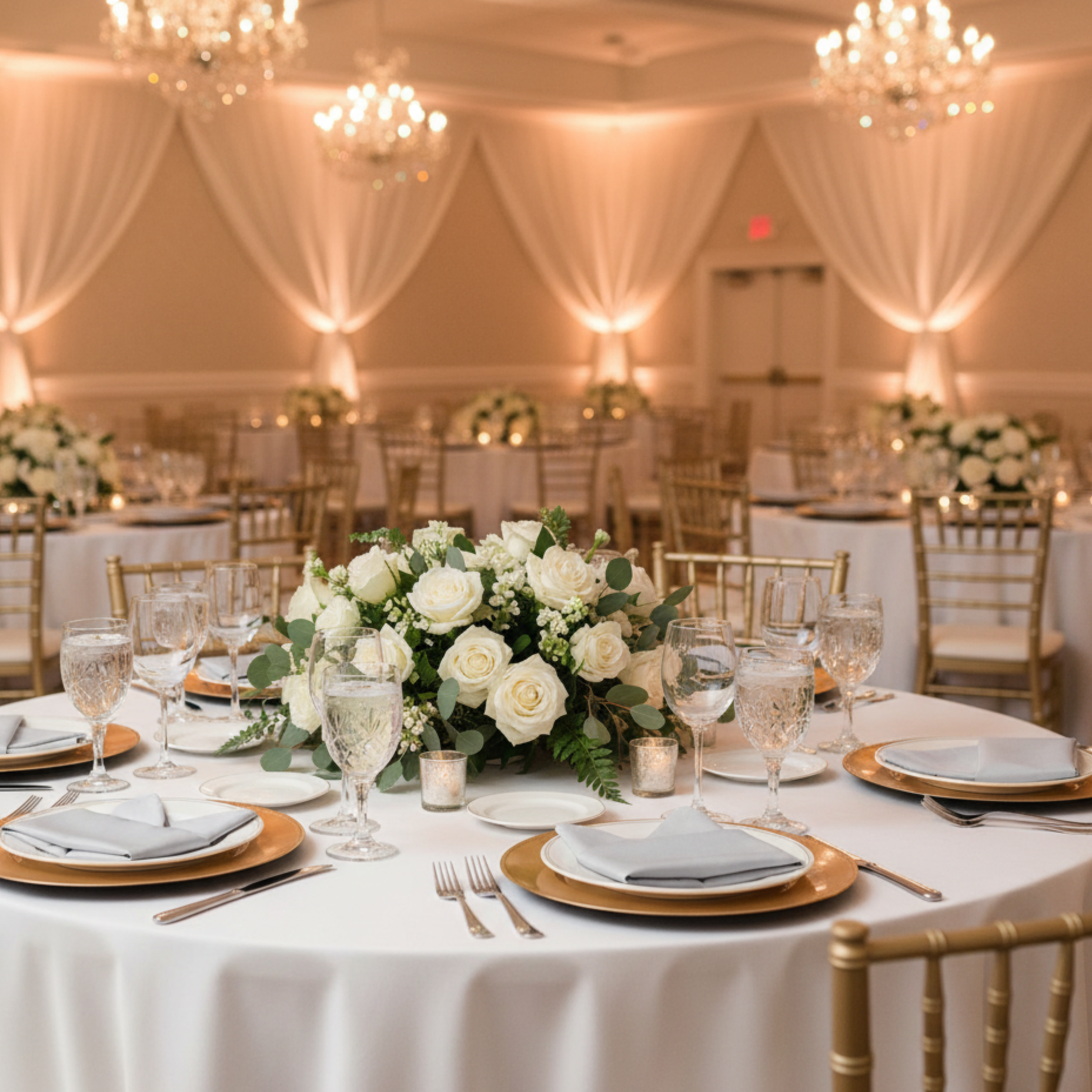 Indoor Ballroom Wedding
