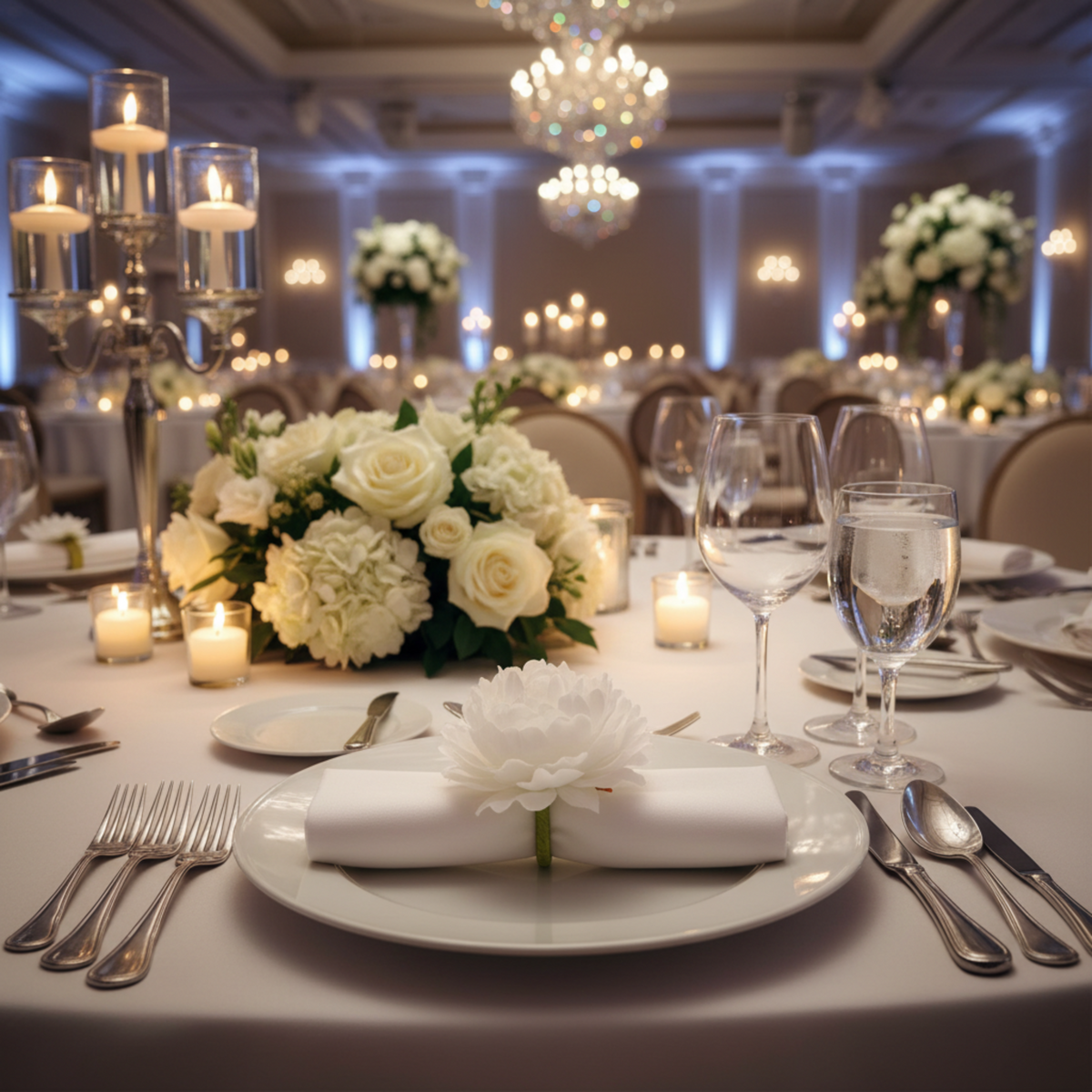 Indoor Ballroom Wedding