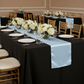 Indoor Banquet - Black Tablecloth