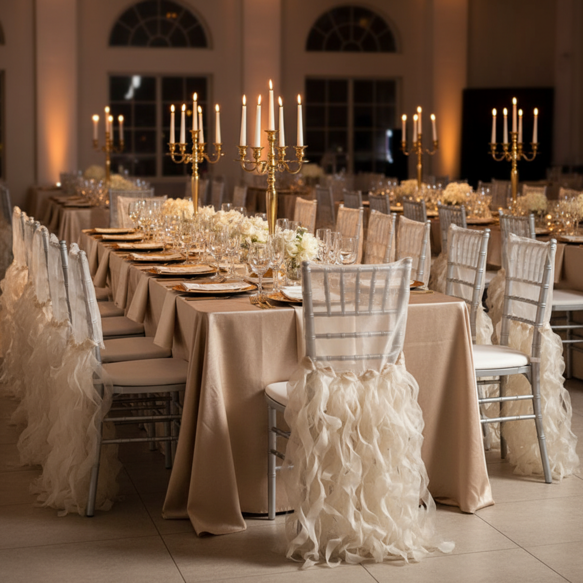 Indoor Banquet Hall Gala