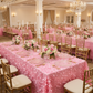 Indoor Birthday Banquet Hall - Extra Long Rectangular Tables
