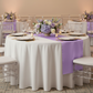 Indoor Bridal Shower Round Table