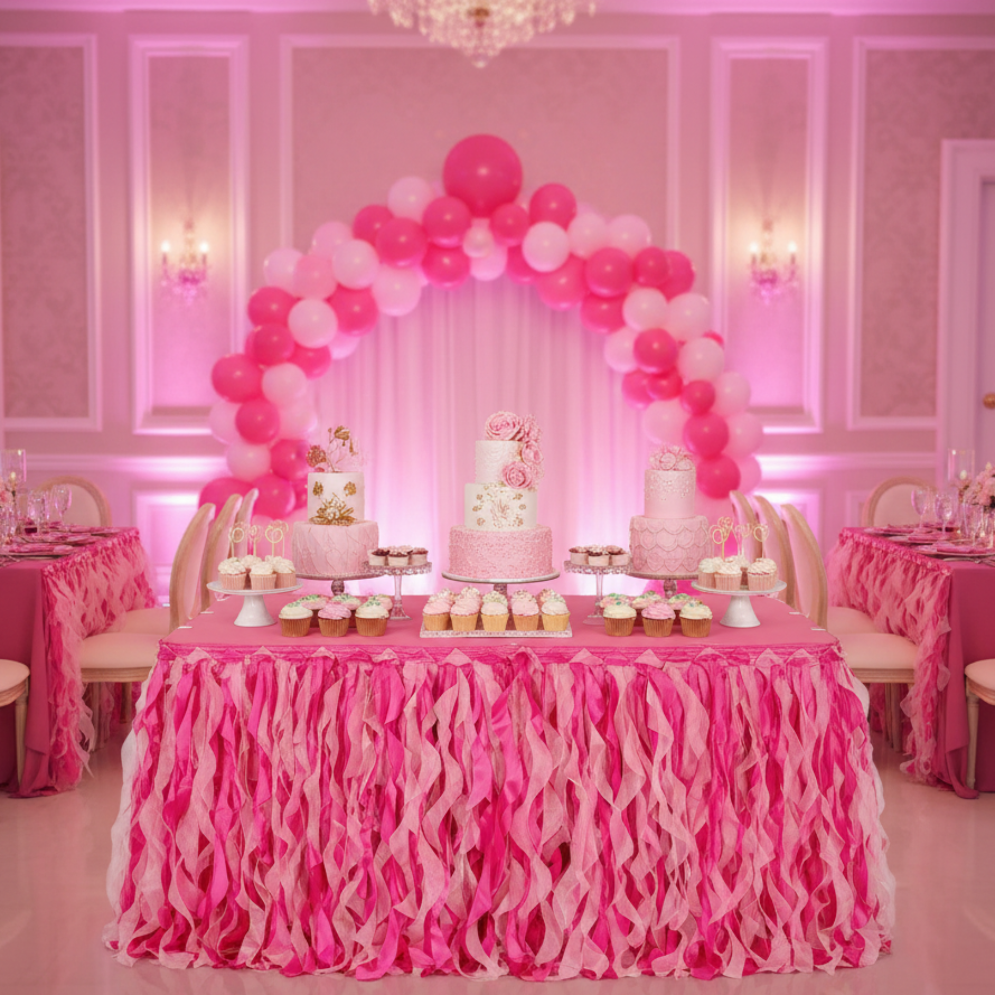 Indoor Celebration - Rectangular Table