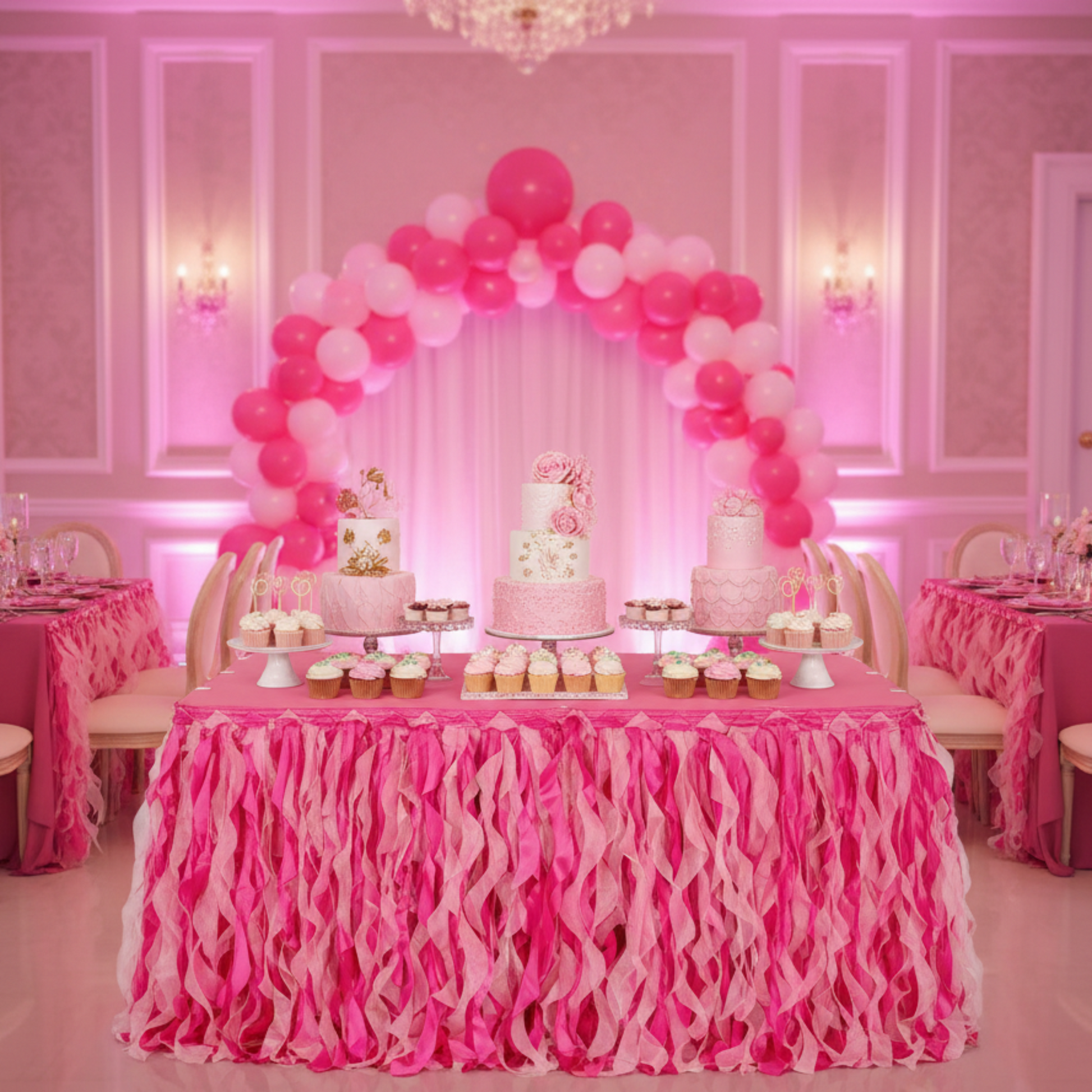 Indoor Celebration - Rectangular Table