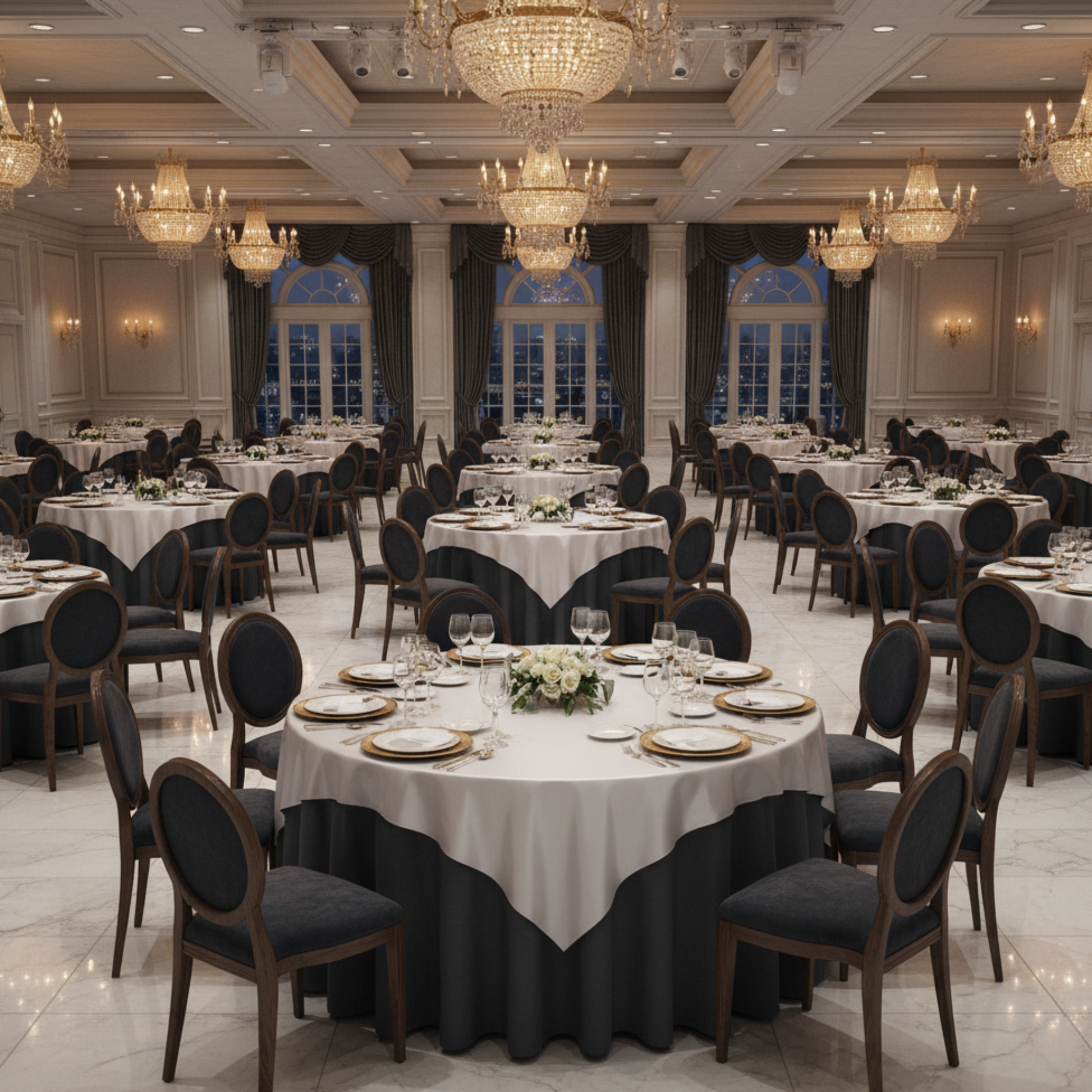 Indoor Conference Gala - Charcoal