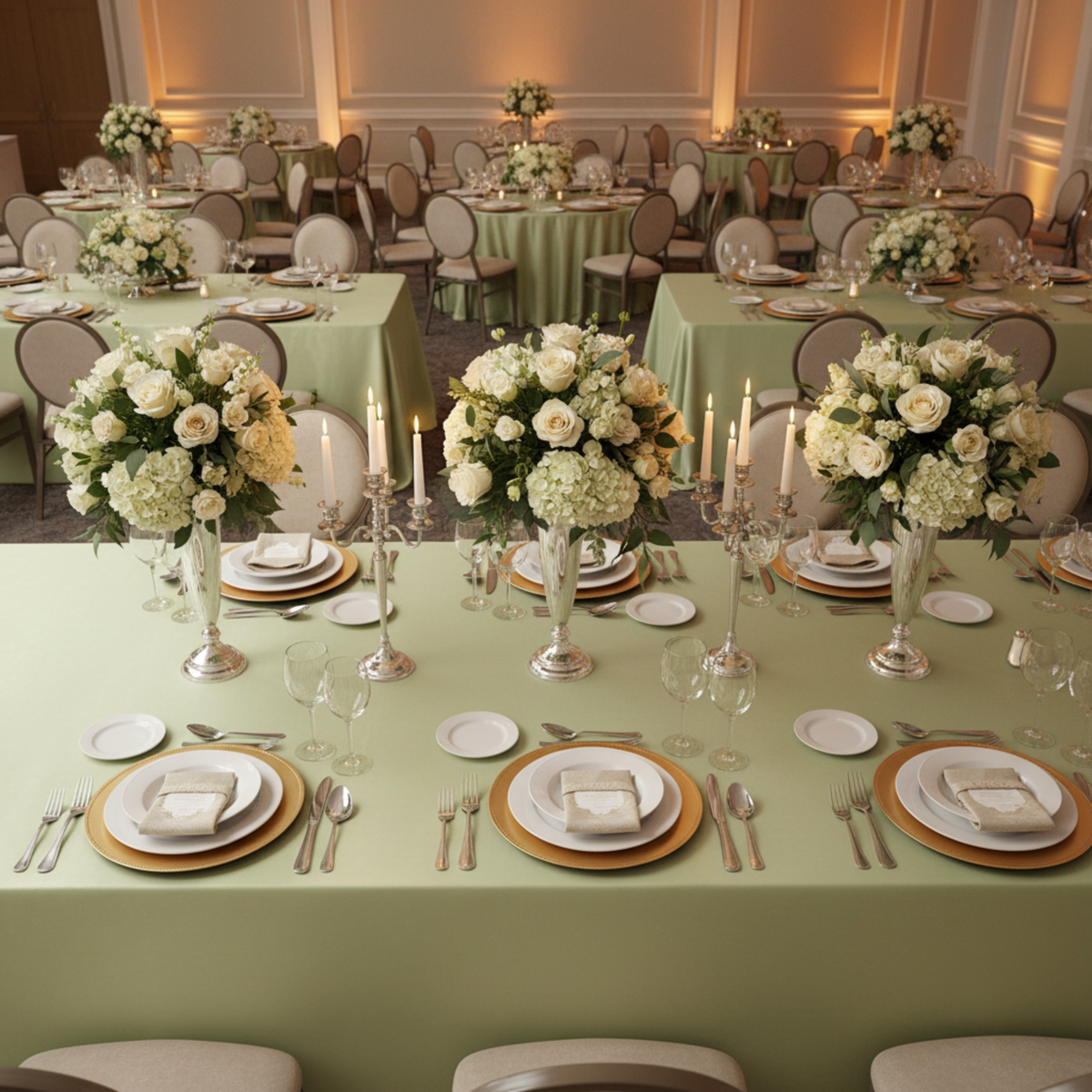 Indoor Corporate Gala Top View