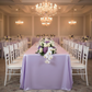 Indoor Event - Lavender Satin Tablecloth