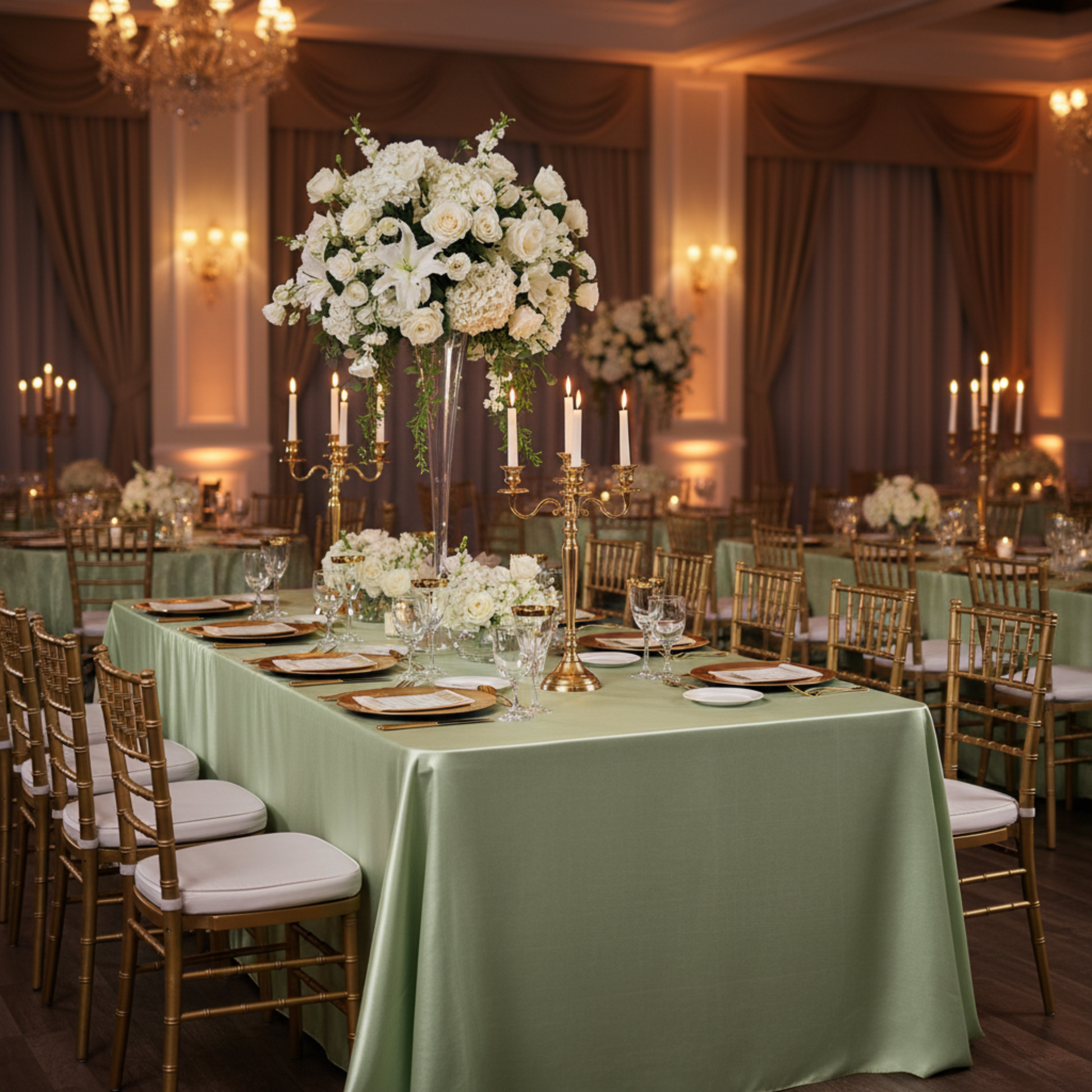 Indoor Formal Gala - Sage Green
